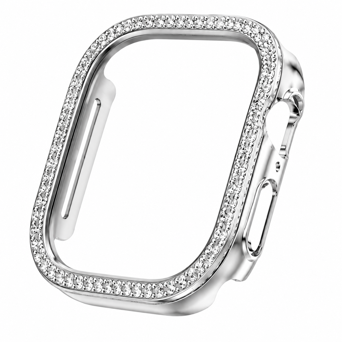 Bling Bumper Watch Cover for Apple Watch 46mm – Silver