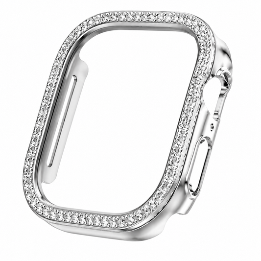 Bling Bumper Watch Cover for Apple Watch 46mm – Silver